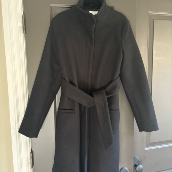 Maternity black coat - Picture 2 of 2